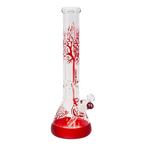 Red Tree Of Life Cannatonik 16 Inches Bong - Bongs