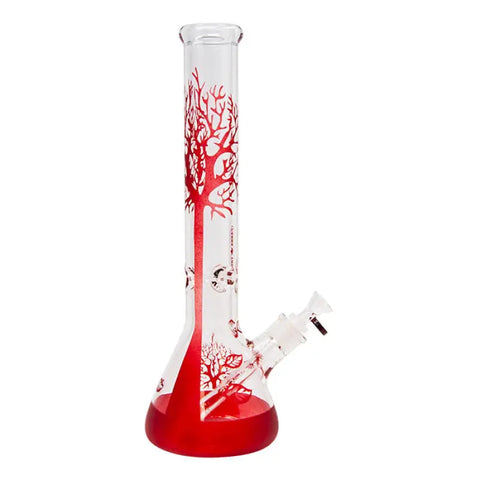 Red Tree Of Life Cannatonik 16 Inches Bong - Bongs