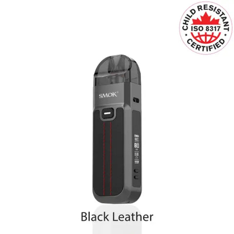 Smok Nord 5 - Black Leather - Vapourizers