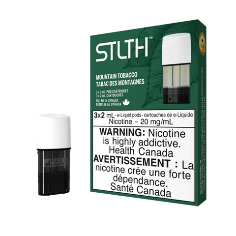 STLTH Regular Pods - Mountain Tobacco - Flavoured Pods