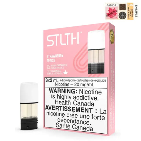 STLTH Regular Pods - Strawberry - Flavoured Pods