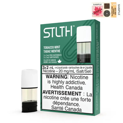 STLTH Regular Pods - Tobacco Mint - Flavoured Pods