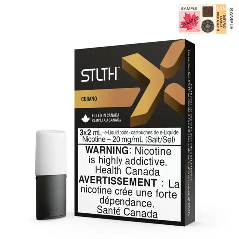 STLTH X Pods - Cuban Tobacco - Flavoured Pods