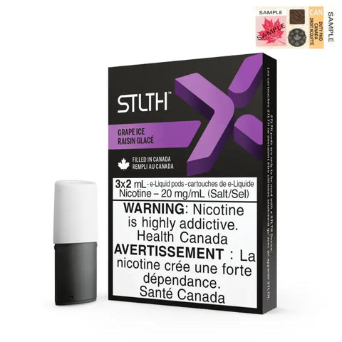 STLTH X Pods - Grape Ice - Flavoured Pods