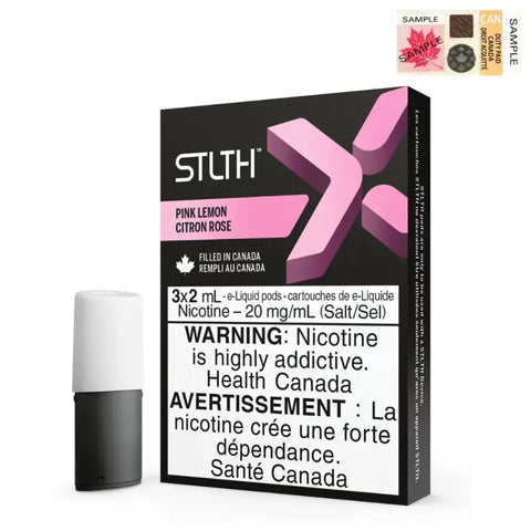 STLTH X Pods - Pink Lemon - Flavoured Pods