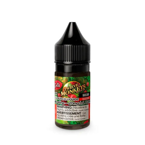 Twelve Monkey 10% (Non-Iced) E-Juice Salt-Nic - Hakuna - E-Liquids 10% Salt-Nic