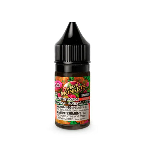 Twelve Monkey 10% (Non-Iced) E-Juice Salt-Nic - Harambae - E-Liquids 10% Salt-Nic