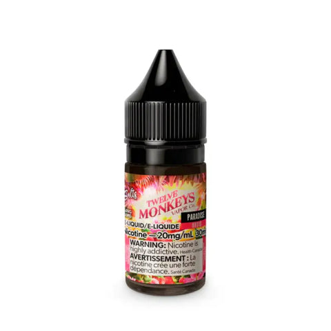 Twelve Monkey 10% (Non-Iced) E-Juice Salt-Nic - Paradise - E-Liquids 10% Salt-Nic