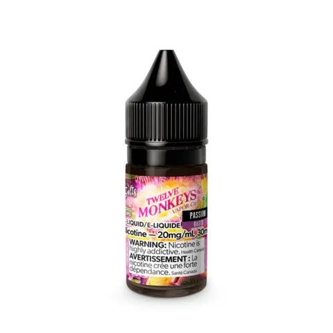 Twelve Monkey 10% (Non-Iced) E-Juice Salt-Nic - Passion - E-Liquids 10% Salt-Nic