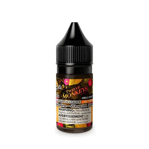 Twelve Monkey-Iced - Jungle Secrets - E-Liquids 20% Salt-Nic