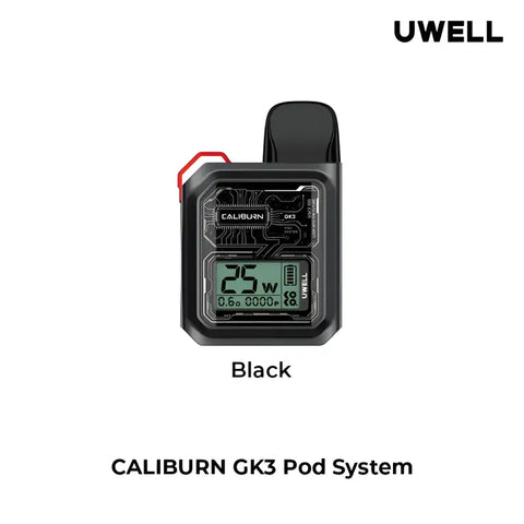 Uwell Caliburn GK 3 - Black - Vapourizers