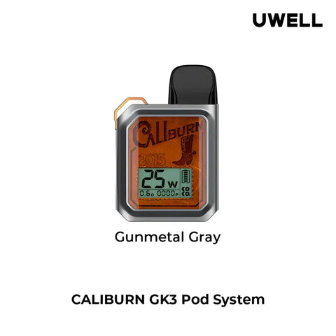 Uwell Caliburn GK 3 - Gunmetal - Vapourizers