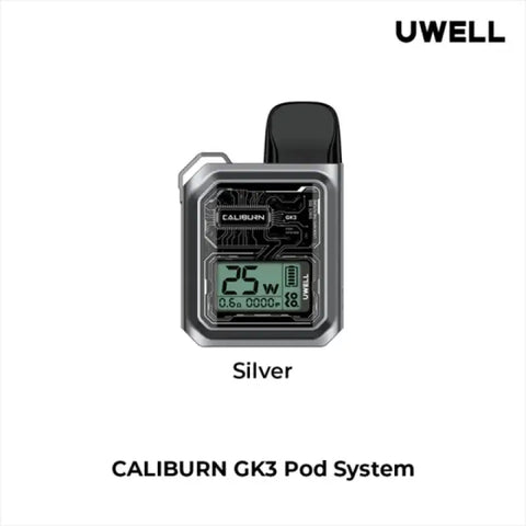 Uwell Caliburn GK 3 - Silver - Vapourizers