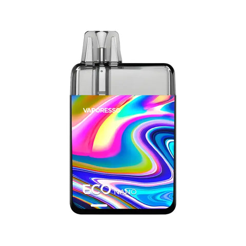 Vaporesso Eco Nano Open Pod Kit 6mL - Colour Flow - Vapourizers