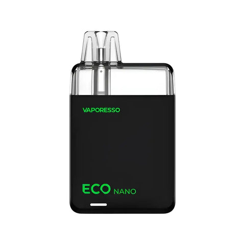 Vaporesso Eco Nano Open Pod Kit 6mL - Midnight Black - Vapourizers