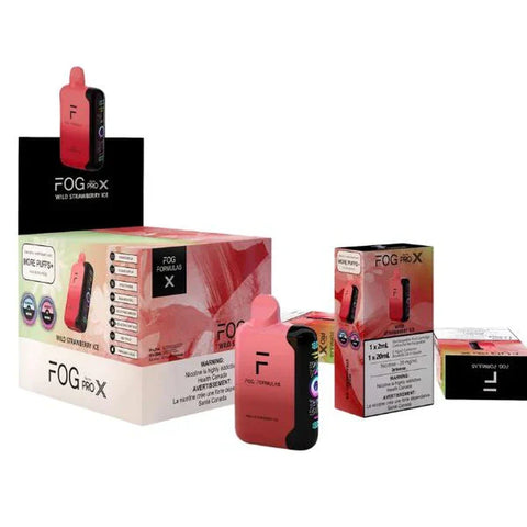 Fog Pro X Bold Intense High Puff Wild Strawberry Ice by Canada Smok