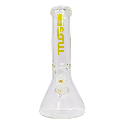 Yellow Being Series 12 Inches Premium Bong by Soul Glass - Bongs