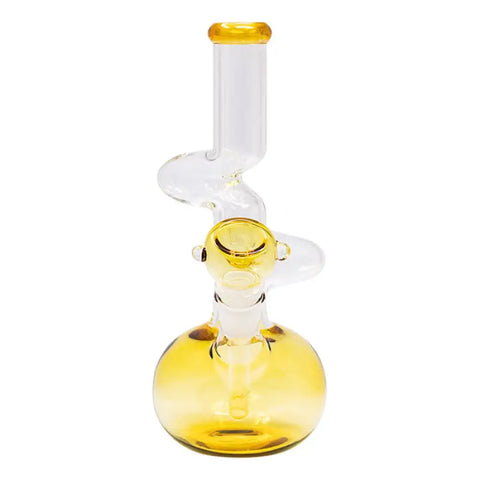 Yellow Colored 9 Inches Zong With Bowl - Bongs