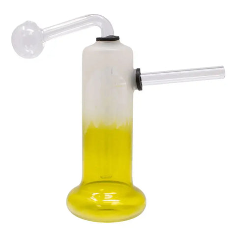 Yellow Frosty Oil Bong 6 Inches - Bongs