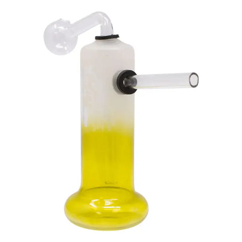 Yellow Frosty Oil Bong 6 Inches - Bongs