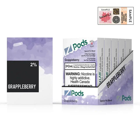 Z Pods - Grappleberry - Flavoured Pods