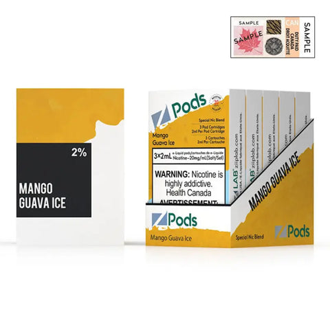 Z Pods - Mango Guava Ice - Flavoured Pods