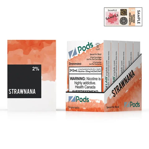 Z Pods - Strawana - Flavoured Pods