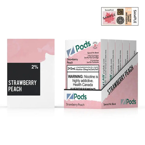 Z Pods - Strawberry Peach - Flavoured Pods